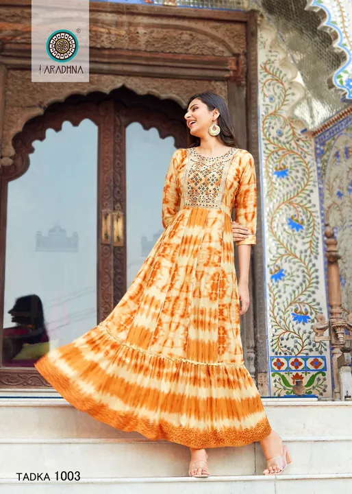 Gown uploaded by Taha fashion from surat on 3/29/2023