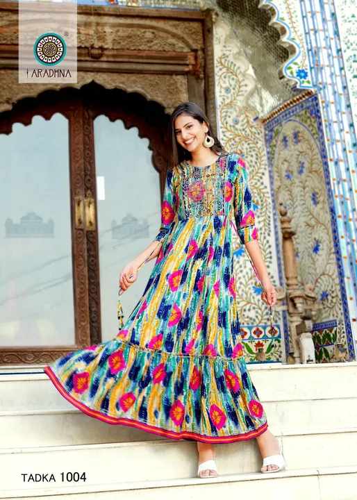 Gown uploaded by Taha fashion from surat on 3/29/2023
