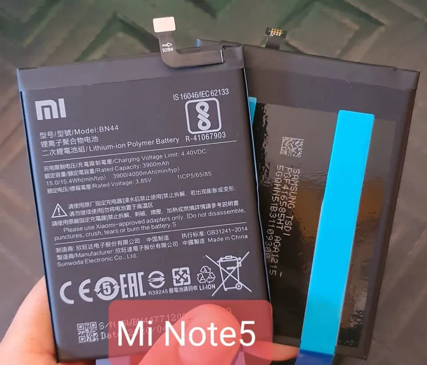Post image Note 5 battery
