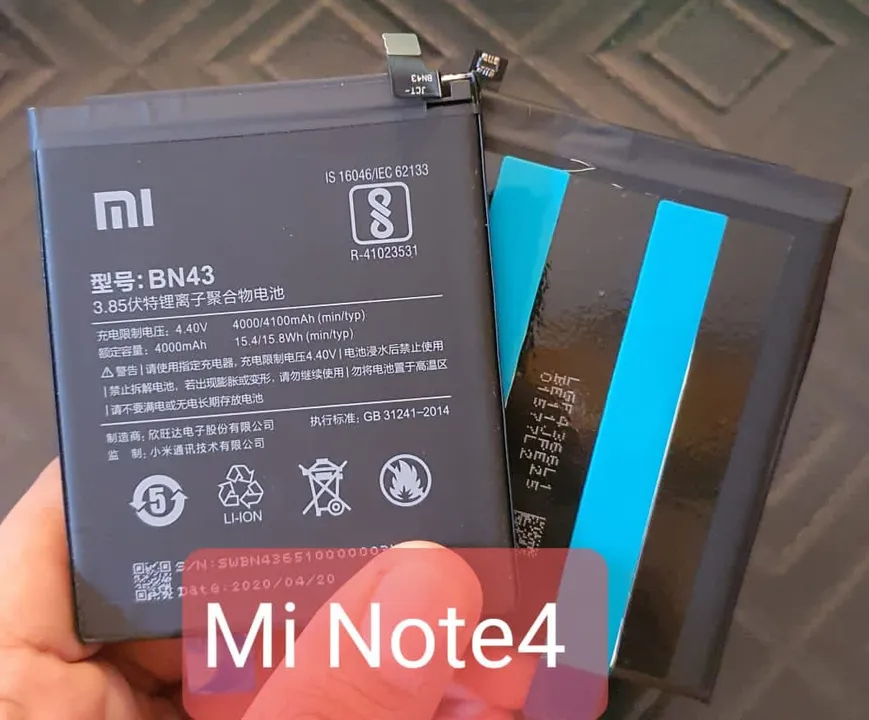 Post image Note 4 battery