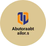 Business logo of Abutoraabtailor.s