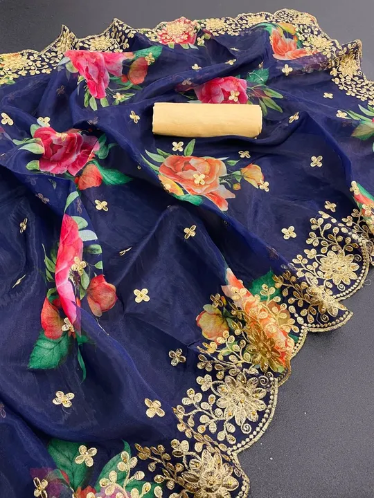 #organza #fashion #sareelove #organzasaree #cotton #saree #silk #handloom #linen #kalamkari #wedding uploaded by Sai prem sarees on 3/29/2023
