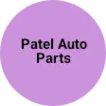 Business logo of Patel Auto parts