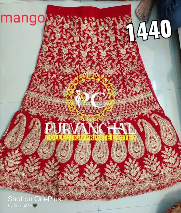 Best Bridal Lehenga uploaded by PURVANCHAL COLLECTION PRIVATE LIMITED on 3/29/2023