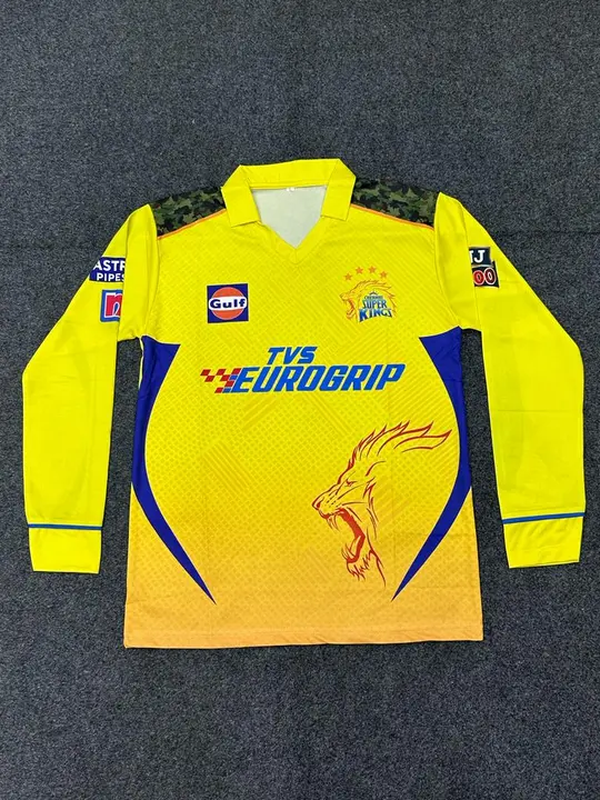 Product image of CSK  Full Sleeve IPL T-SHIRT, price: Rs. 310, ID: csk-full-sleeve-ipl-t-shirt-695e3c5c