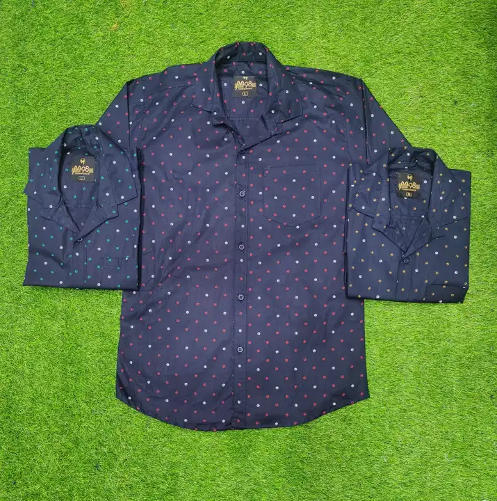 Cotton printed shirt best quality size M or L uploaded by S.S GARMENTS on 3/29/2023