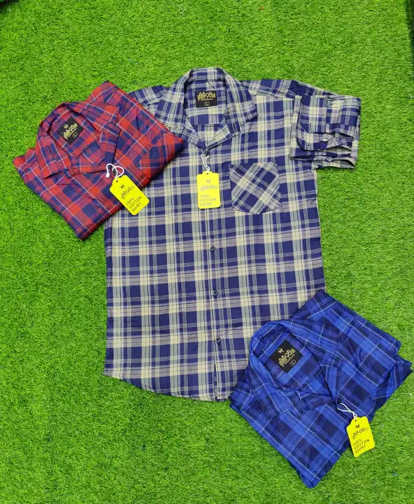 Bombay check in best quality and best prize Size M or L  uploaded by S.S GARMENTS on 3/29/2023