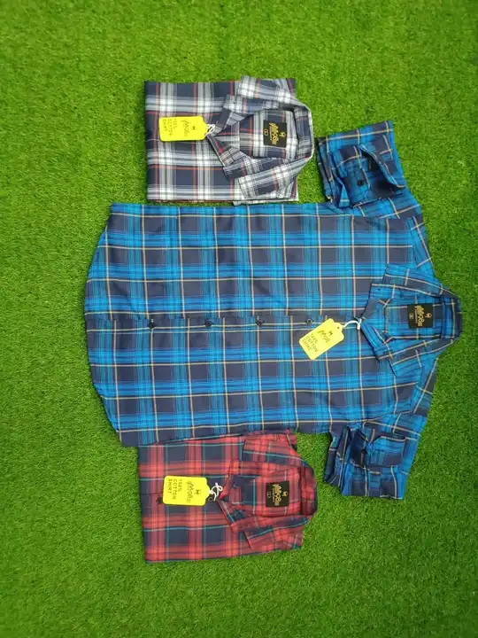 Bombay check in best quality and best prize Size M or L  uploaded by S.S GARMENTS on 3/29/2023