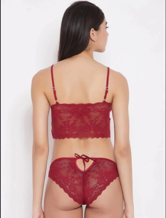 Women fancy bra panty set uploaded by business on 3/29/2023