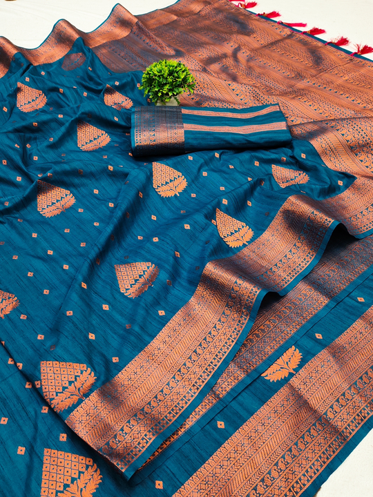 Soft silk fabric saree uploaded by VARDHAK COLLECTION  on 3/29/2023