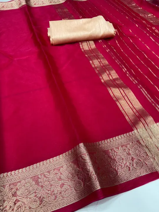 New soft silk saree  uploaded by Fashion designer saree  on 3/29/2023