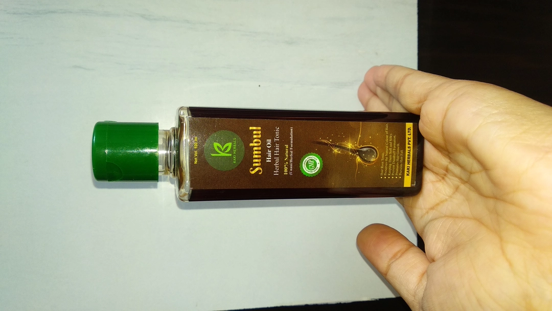 Sumbul herbal hair oil  uploaded by Kaki herbals on 3/29/2023