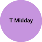 Business logo of T Midday
