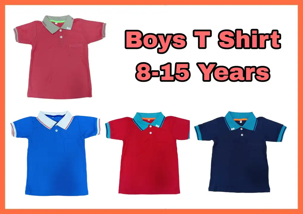 Product image of Boys T shirt (7 to 15 years), price: Rs. 95, ID: boys-t-shirt-7-to-15-years-e58a0d5e