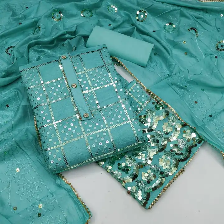 Women dress material patiala suits uploaded by AK lifestyle on 3/29/2023