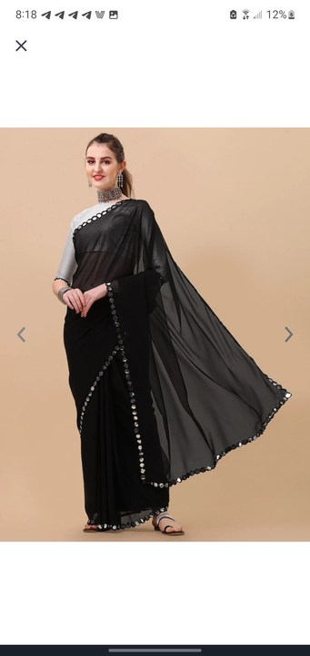 Saree uploaded by Fashion vogue on 3/29/2023