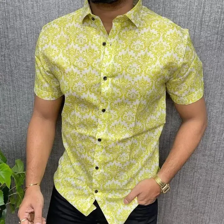 Buy new mans printed shirt uploaded by The brand collection on 3/29/2023
