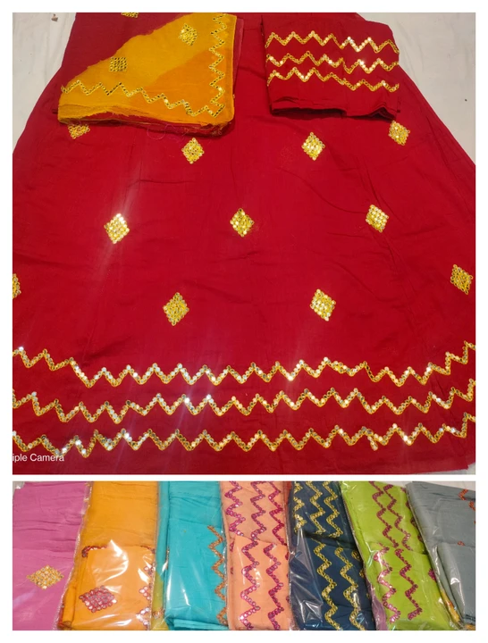 Cotton rajpooti suit uploaded by Shri gouri rajpooti center on 3/29/2023