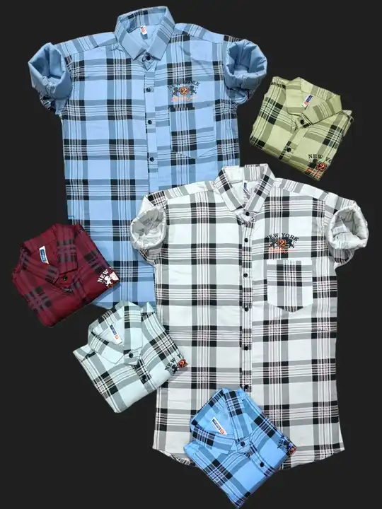 Product image of Pure cotton Fancy Checks Heavy Shirt, price: Rs. 300, ID: pure-cotton-fancy-checks-heavy-shirt-e63a7bab
