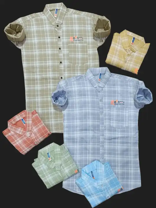 Product image of Pure cotton Fancy Checks Heavy Shirt, price: Rs. 300, ID: pure-cotton-fancy-checks-heavy-shirt-b7be0bee