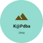 Business logo of k@Pdba