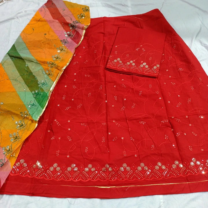 Rajputi cotton suit uploaded by Ganesh store on 3/29/2023