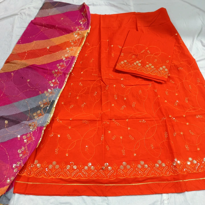 Rajputi cotton suit uploaded by Ganesh store on 3/29/2023