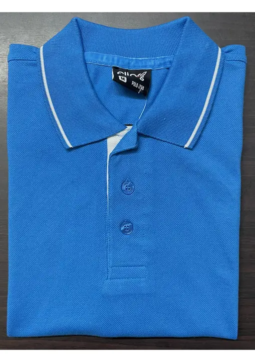 250 Gsm - Tipped Polo 100% Combed Cotton T-shirt uploaded by Yogesh enterprises on 3/29/2023