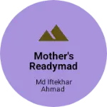 Business logo of Mother's readymade