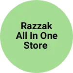 Business logo of Razzak all in one store
