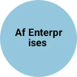 Business logo of AF enterprises
