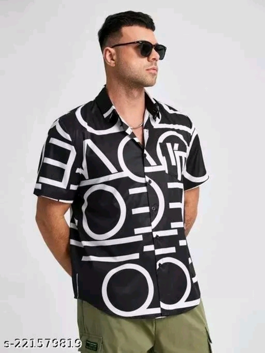 Lycra printed shirts for mens digital printed  uploaded by My Indian fashion on 3/29/2023