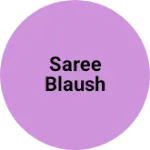 Business logo of Saree blaush