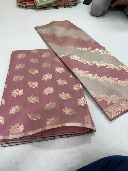 pure cotton banarasi suit uploaded by business on 3/29/2023