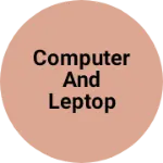 Business logo of Computer and leptop sales
