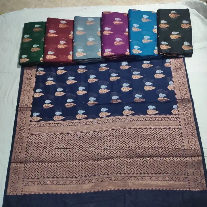 Cotton saree  uploaded by GOLDEN FLOWER on 3/30/2023