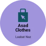 Business logo of Asad clothes shop