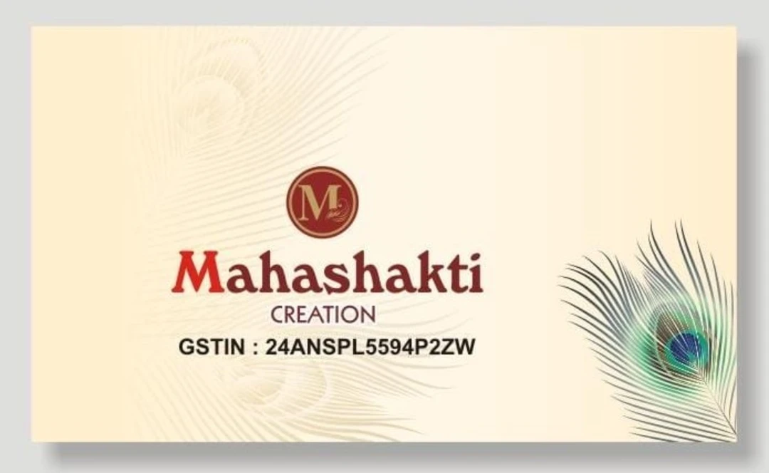 Visiting card store images of Mahashakti Creation