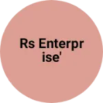 Business logo of Rs Enterprise'