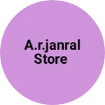 Business logo of A.R.janral store