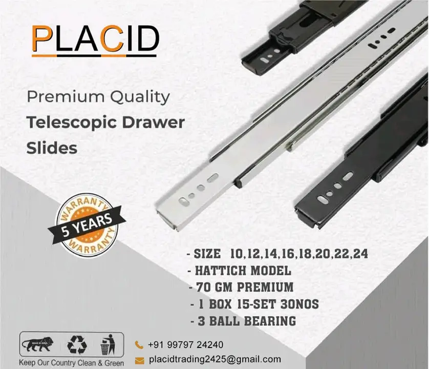 Telescopic Drawer channel  uploaded by Placid Trading on 3/30/2023