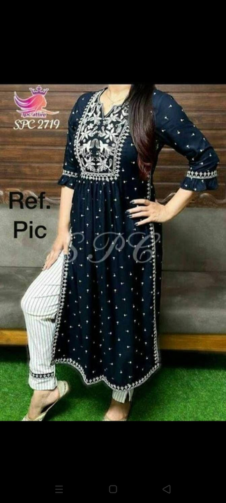 Kurti with pant  uploaded by B.R Enterprises  on 5/5/2024