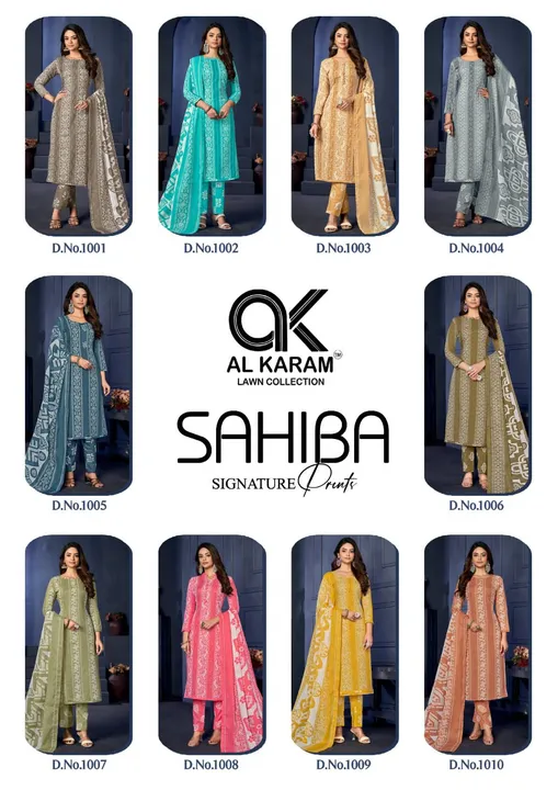 *👗AL KARAM👗*

*Launches its New Catalog:*

*SAHIBA SIGNATURE PRINT*


*Fabric Details:*

*👗TOP: P uploaded by Krisha enterprises on 3/30/2023