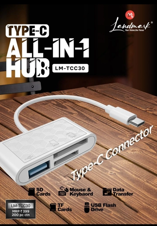 Hub + Card Reader TypeC uploaded by Collection India Enterprise on 5/30/2024