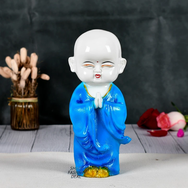 Namaste monk in blue  uploaded by Smart fashion deal on 3/30/2023