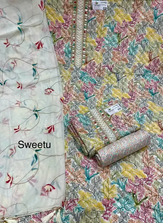 Unstitched Suits uploaded by Harshit textile on 3/30/2023