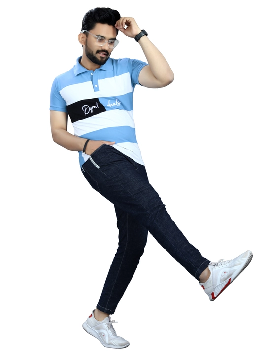 Mens New Trending Polo T-Shirt  uploaded by Glow More Enterprise  on 3/30/2023