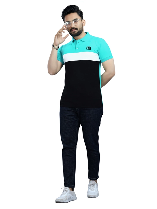 Mens New most Trending Polo T-shirt. uploaded by Glow More Enterprise  on 3/30/2023