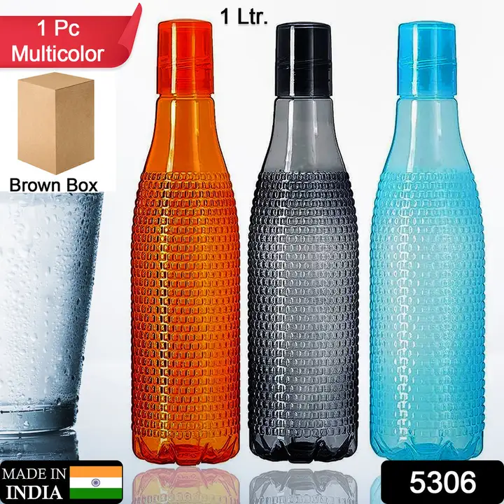 5306 Plastic Fridge Water Bottle | Bubble Design Water Bottle | Use For Fridge, Home and Office ( Br uploaded by DeoDap on 3/30/2023