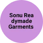 Business logo of Sonu Readymade garments
